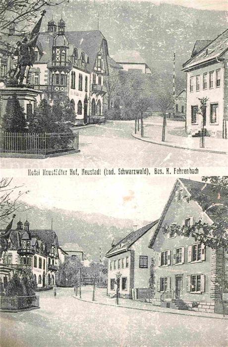 Neustadt Schwarzwald Hotel Neustaedter Hof
