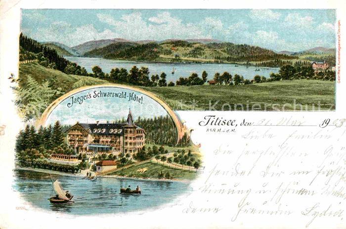 TITISEE Schwarzwald BW Jaegers Schwarzwald Hotel