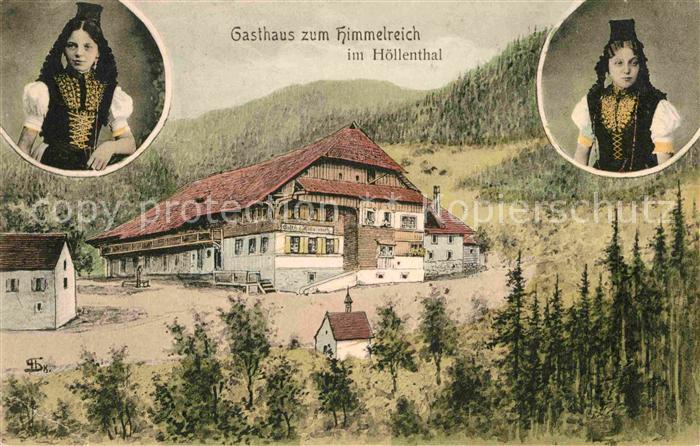 Hoellental Schwarzwald Gasthaus zum Himmelreich