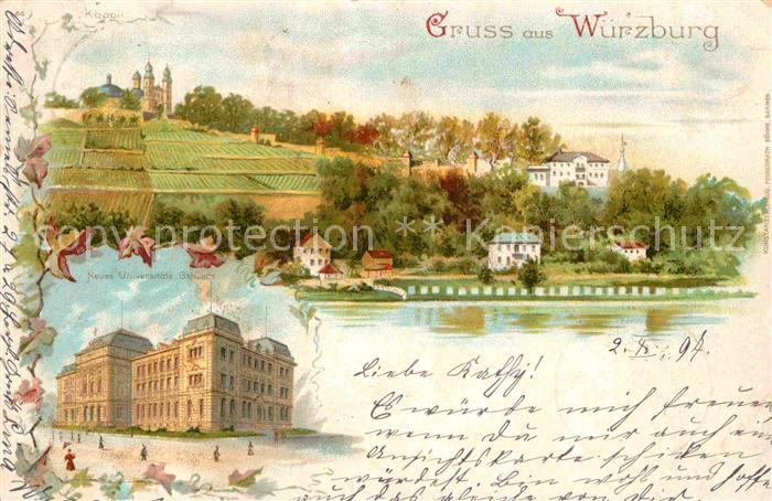 WueRZBURG Bayern Kaeppli neues Universitaet Gebaeude