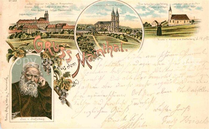 Staffelberg Schloss Banz Jvo v. Staffelberg Kirche Vierzehn Heiligen