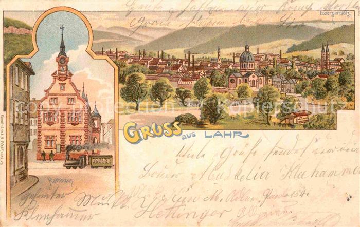 Lahr Schwarzwald Rathaus Panorama