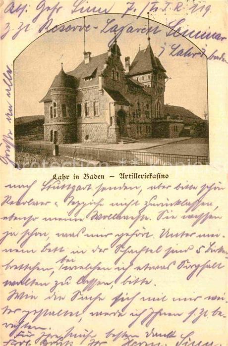 Lahr Schwarzwald Artilleriekasino