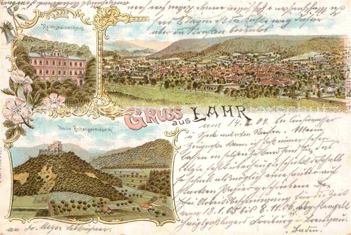 Lahr Schwarzwald Reichswaisenhaus Ruine Hohengeroldseck