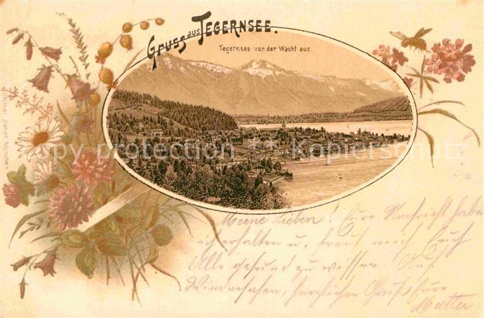 Tegernsee Bayern Panorama