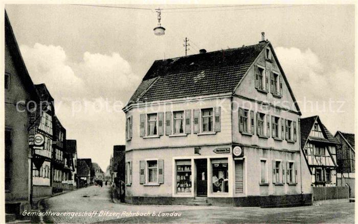 Rohrbach Pfalz Gemischtwarengeschaeft Bitzer
