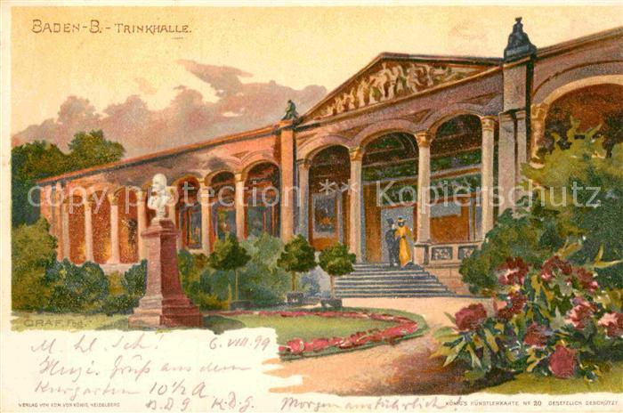 BADEN-BADEN BW Trinkhalle