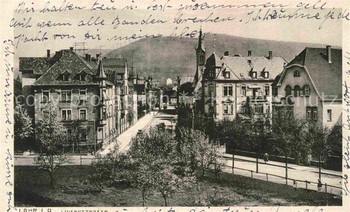 Lahr Schwarzwald Stadtansicht