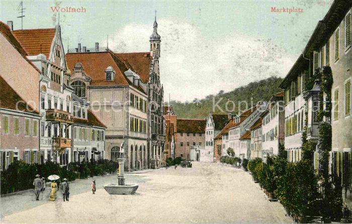 Wolfach Schwarzwald BW Marktplatz
