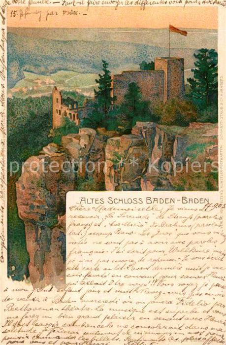 BADEN-BADEN BW Altes Schloss