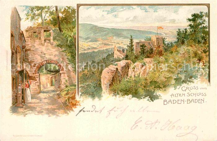 BADEN-BADEN BW Altes Schloss