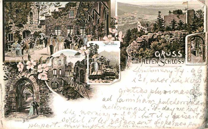 BADEN-BADEN BW Altes Schloss Rittersaal