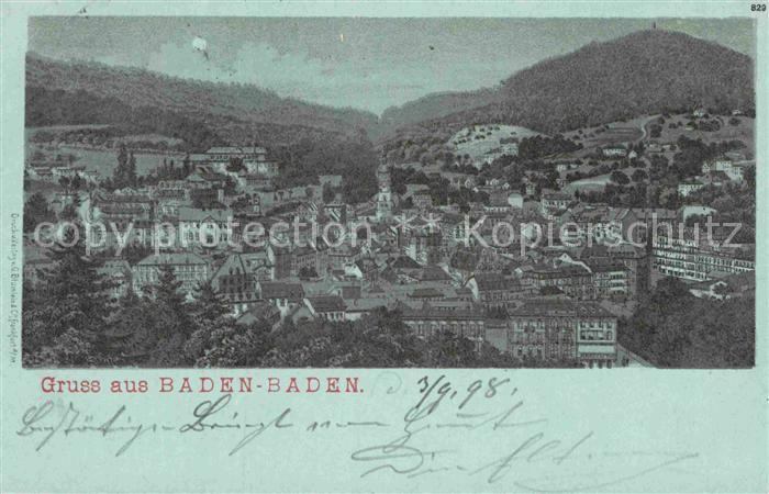 BADEN-BADEN BW Panorama