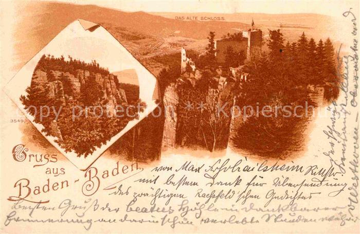 BADEN-BADEN BW Altes Schloss