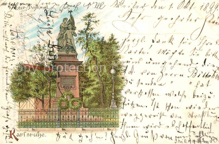 Karlsruhe Baden Kriegerdenkmal