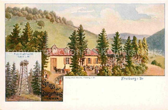 Freiburg Breisgau Rosskopfturm Jaegerhaus