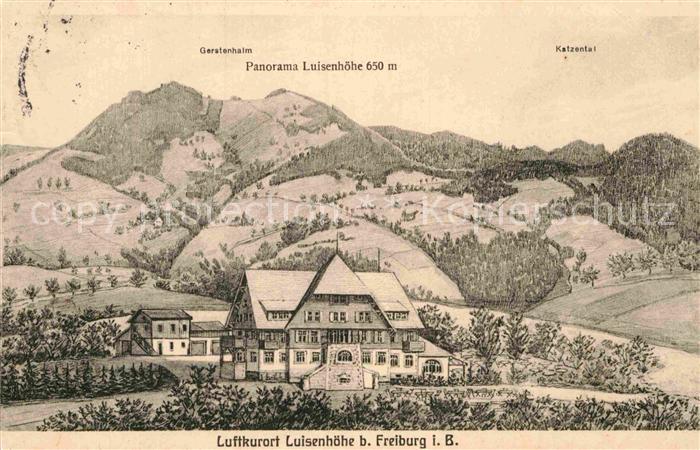 Freiburg Breisgau Luisenoehe Gerstenhalm Katzental