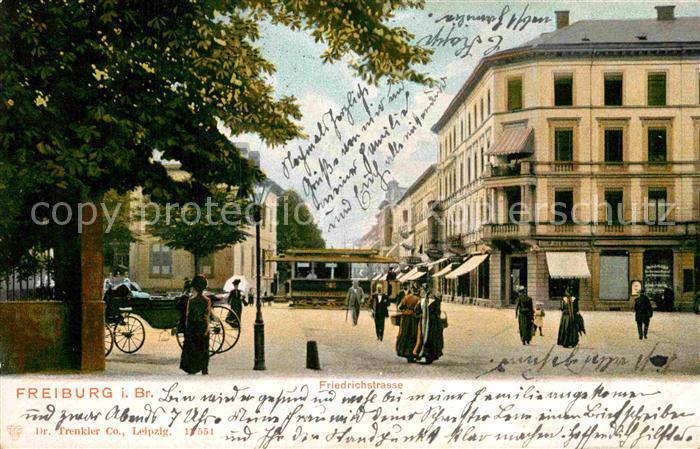 Freiburg Breisgau Friedrichstrasse