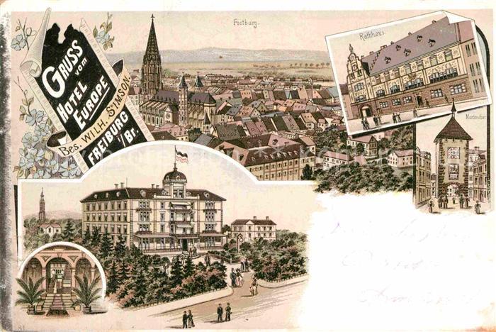 Freiburg Breisgau Hotel Europe Rathaus