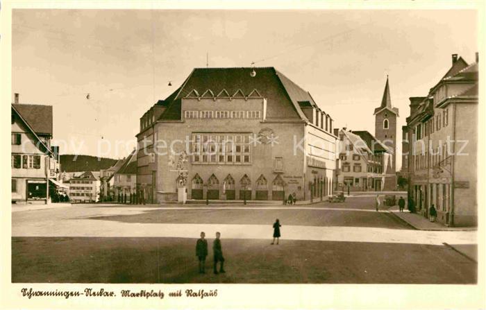 Schwenningen Neckar Marktplatz Rathaus