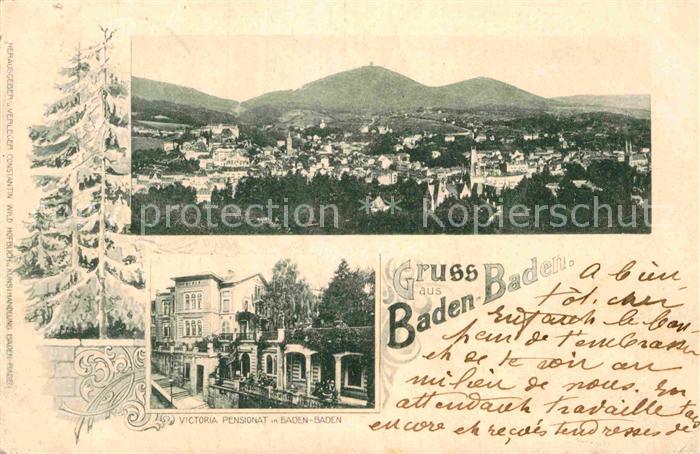 BADEN-BADEN BW Victoria Pensionat Panorama