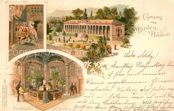 BADEN-BADEN BW Trinkhalle