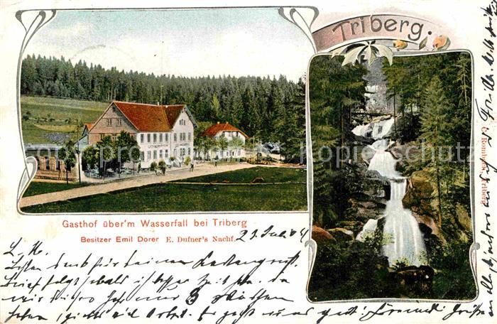 Triberg Schwarzwald Gasthaus Wasserfall