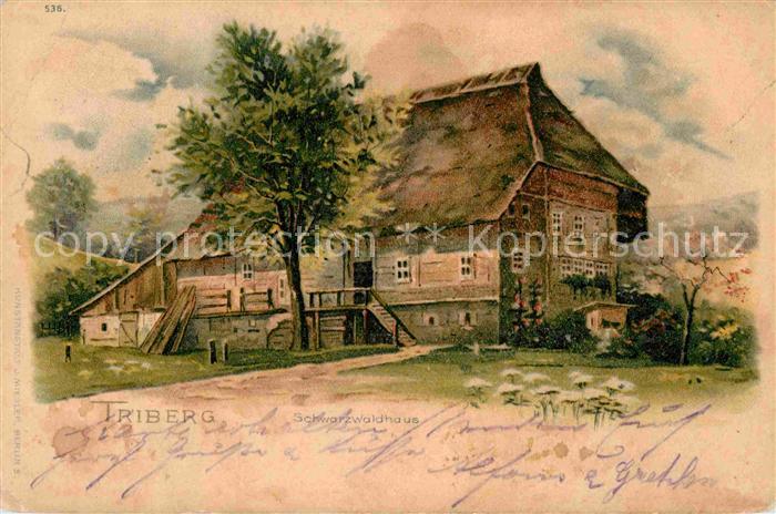 Triberg Schwarzwald Schwarzwaldhaus