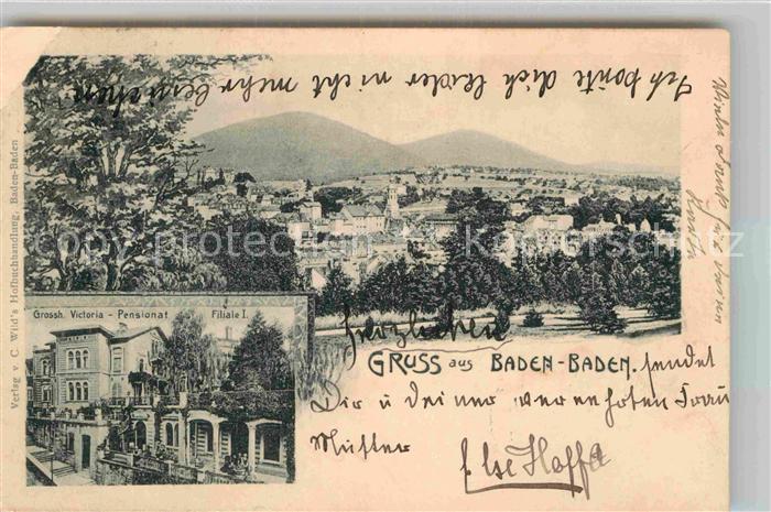 BADEN-BADEN BW Victoria Pensionat Filiale I