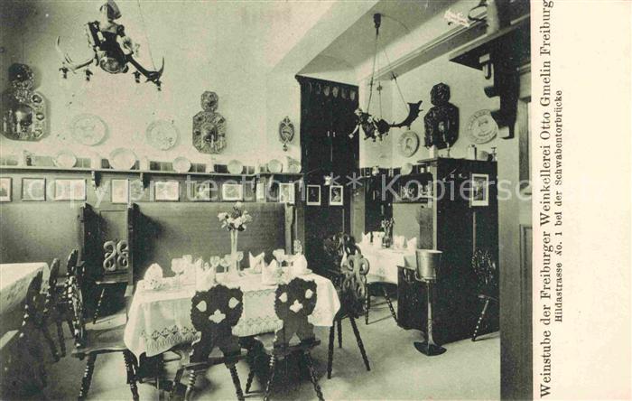 Freiburg Breisgau Weinstube Weinkellerei Gmelin