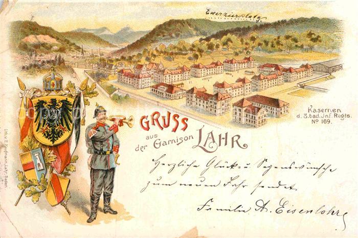 Lahr Schwarzwald Garnison Kasernen Infanterie Regiment 169