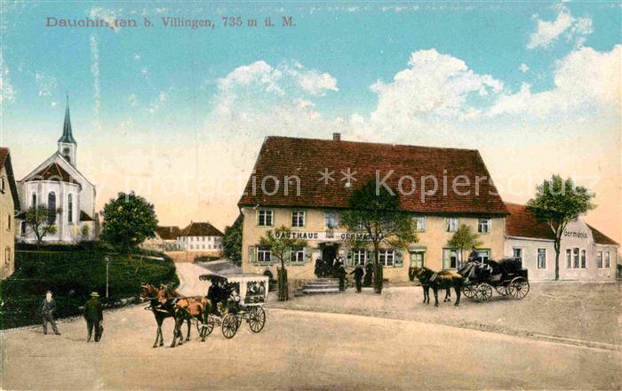 Dauchingen Gasthaus Pferdekutschen