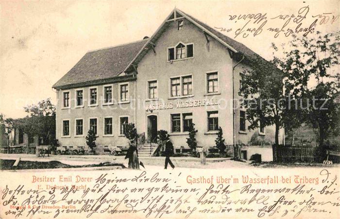 Triberg Schwarzwald Gasthof ueberm Wasserfall