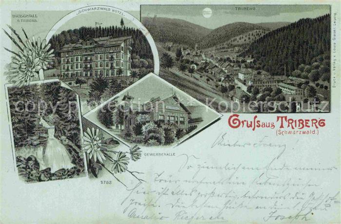 Triberg Schwarzwald Wasserfall Schwarzwaldhotel