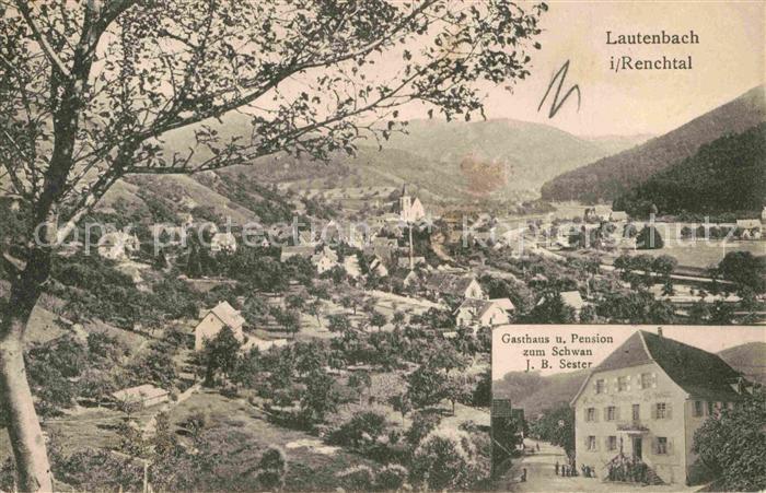 Lautenbach Renchtal Gasthaus Pension zum Schwa