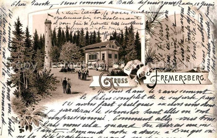 Fremersberg Restaurant Fremersberg