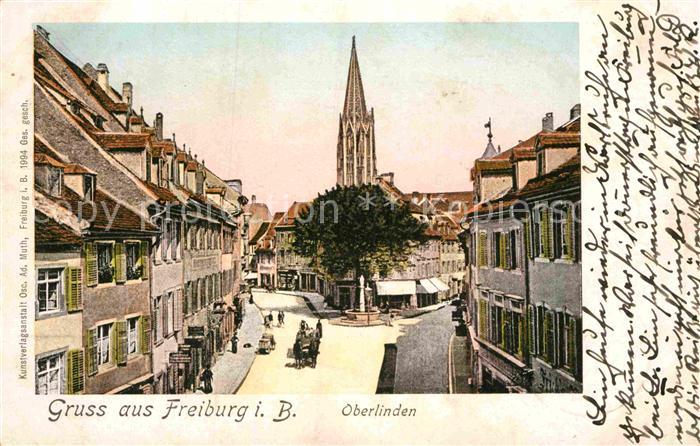 Freiburg Breisgau Oberlinden Muenster