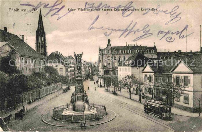 Freiburg Breisgau Kaiser Wilhelmplatz Kaserne Kaiserkaffee