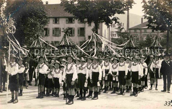 Freiburg Breisgau Festzug Trachtengruppe