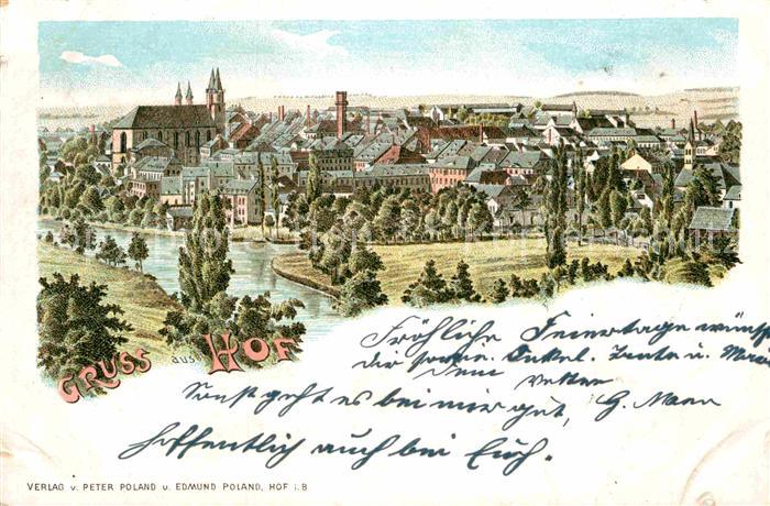 Hof Oberfranken Panorama