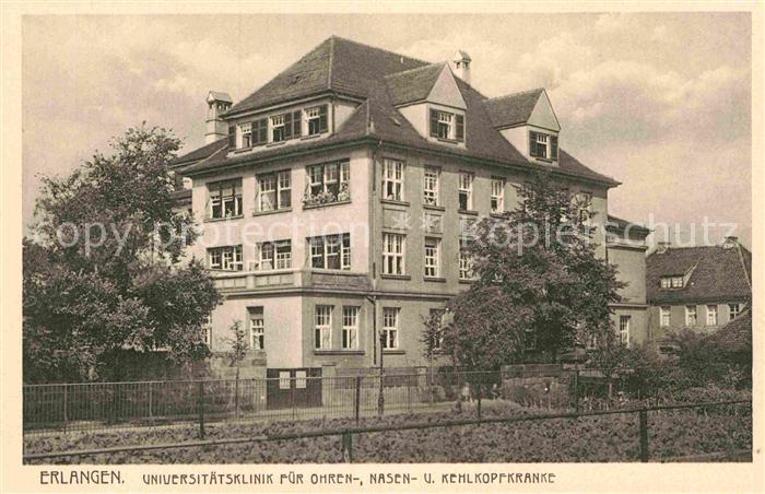 ERLANGEN Bayern Universitaetsklinik HNO