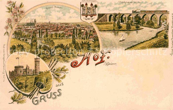 Hof Oberfranken Labyrinth Unterkotzauer Bruecke