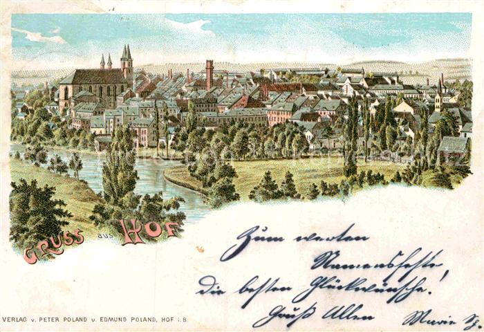 Hof Oberfranken Panorama