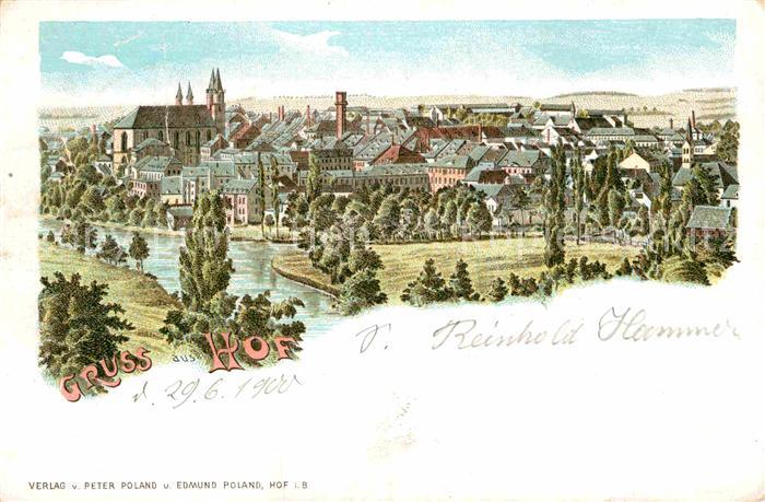 Hof Oberfranken Panorama