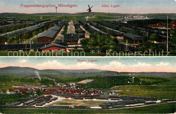 Muensingen Truppenuebungsplatz Altes Lager Neuer Lager