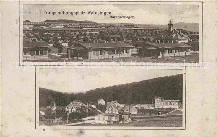 Muensingen Truppenuebungsplatz Barackenlager
