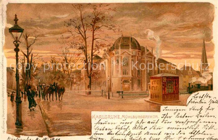 Karlsruhe Baden Muehlburgertor