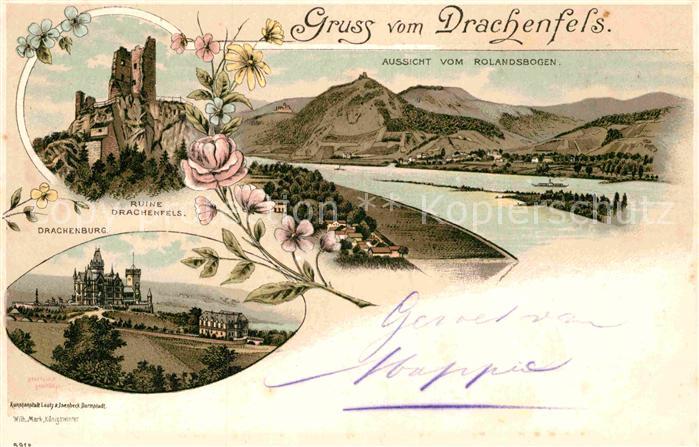 Drachenfels Ruine Drachenfels Drachenburg