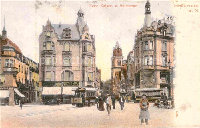 Heilbronn Neckar Ecke Kaiser Suelmerstrasse