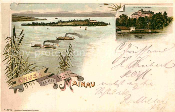 Mainau Schloss Dampfer